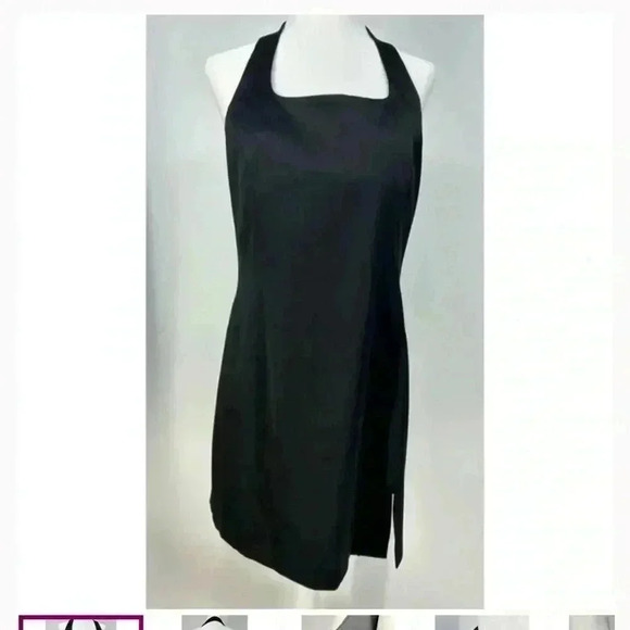 Express black dress with side slit - Picture 6 of 6